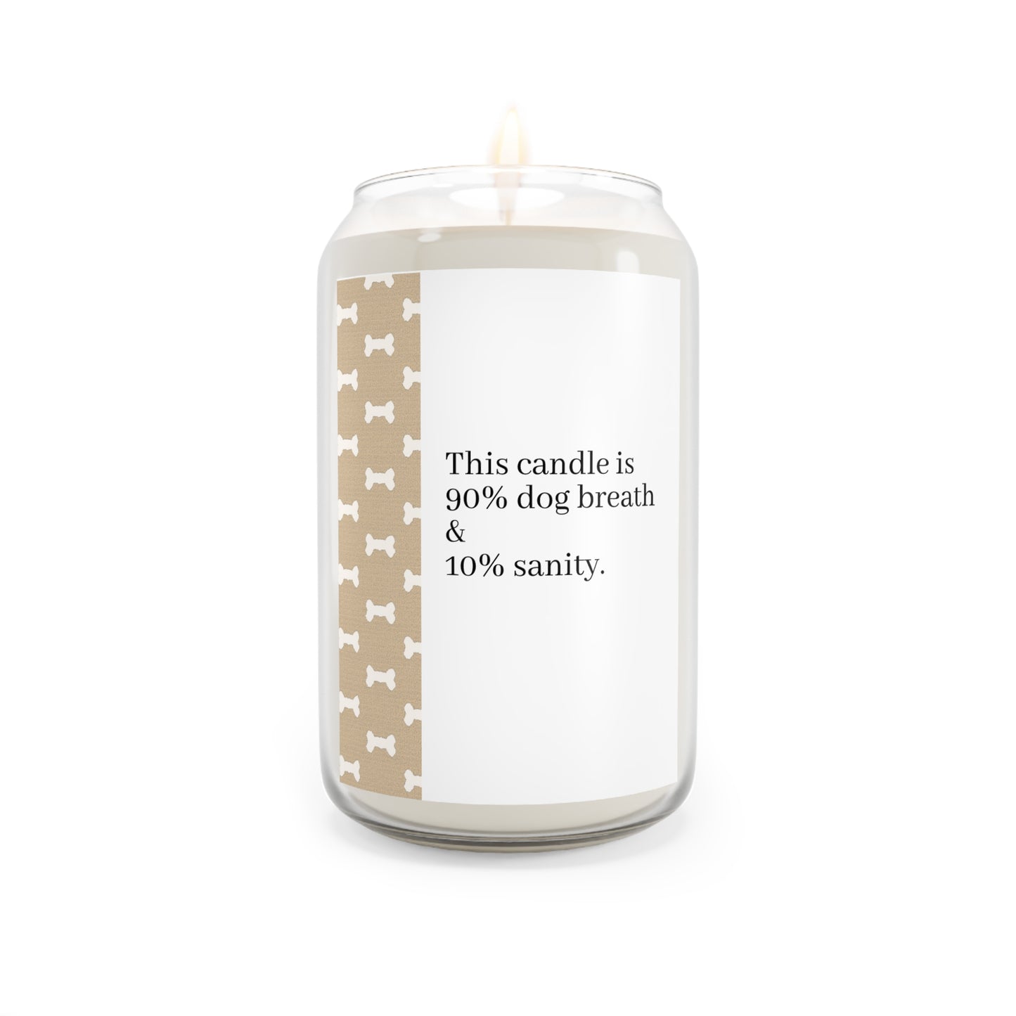 Funny Dog-Themed Scented Soy Candle | Gift for Dog Lovers | Home Decor | Pet Owners | Unique Candle | Aromatherapy | 90% Dog Breath