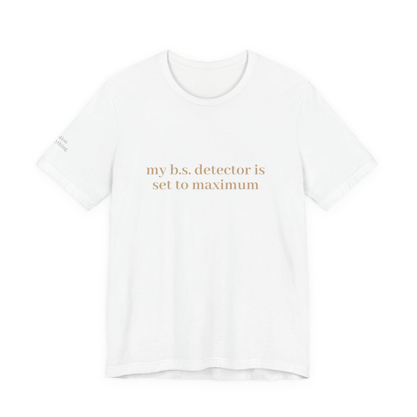 Unisex Jersey Short Sleeve Tee