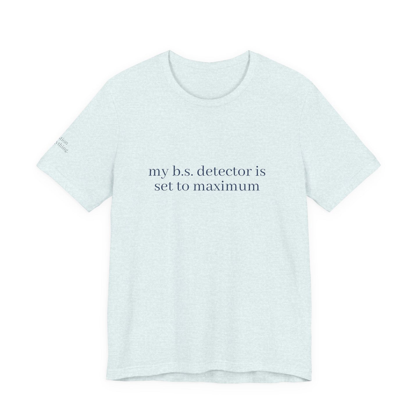 Unisex Jersey Short Sleeve Tee
