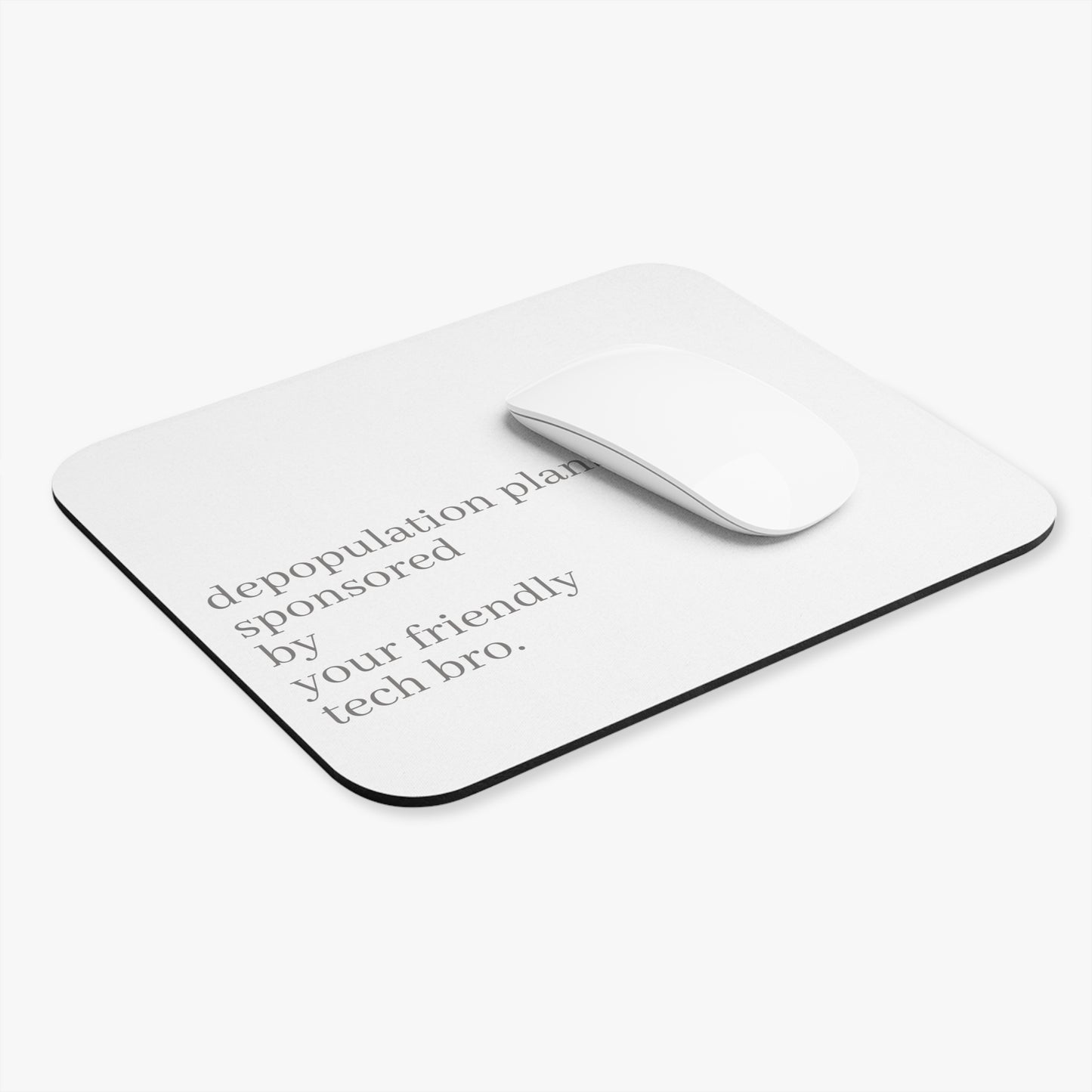Witty Mouse Pad - Tech Humor Gift for Programmers, Gadget Lovers, Desk Accessory, Office Decor, Creative Workspace