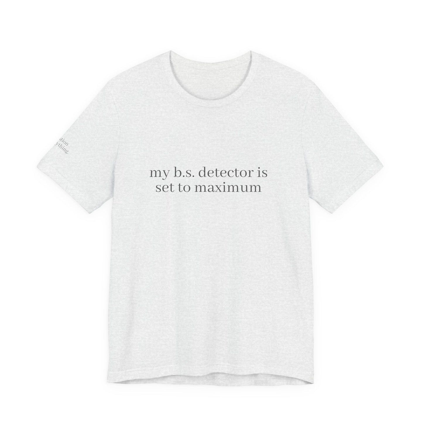 Unisex Jersey Short Sleeve Tee