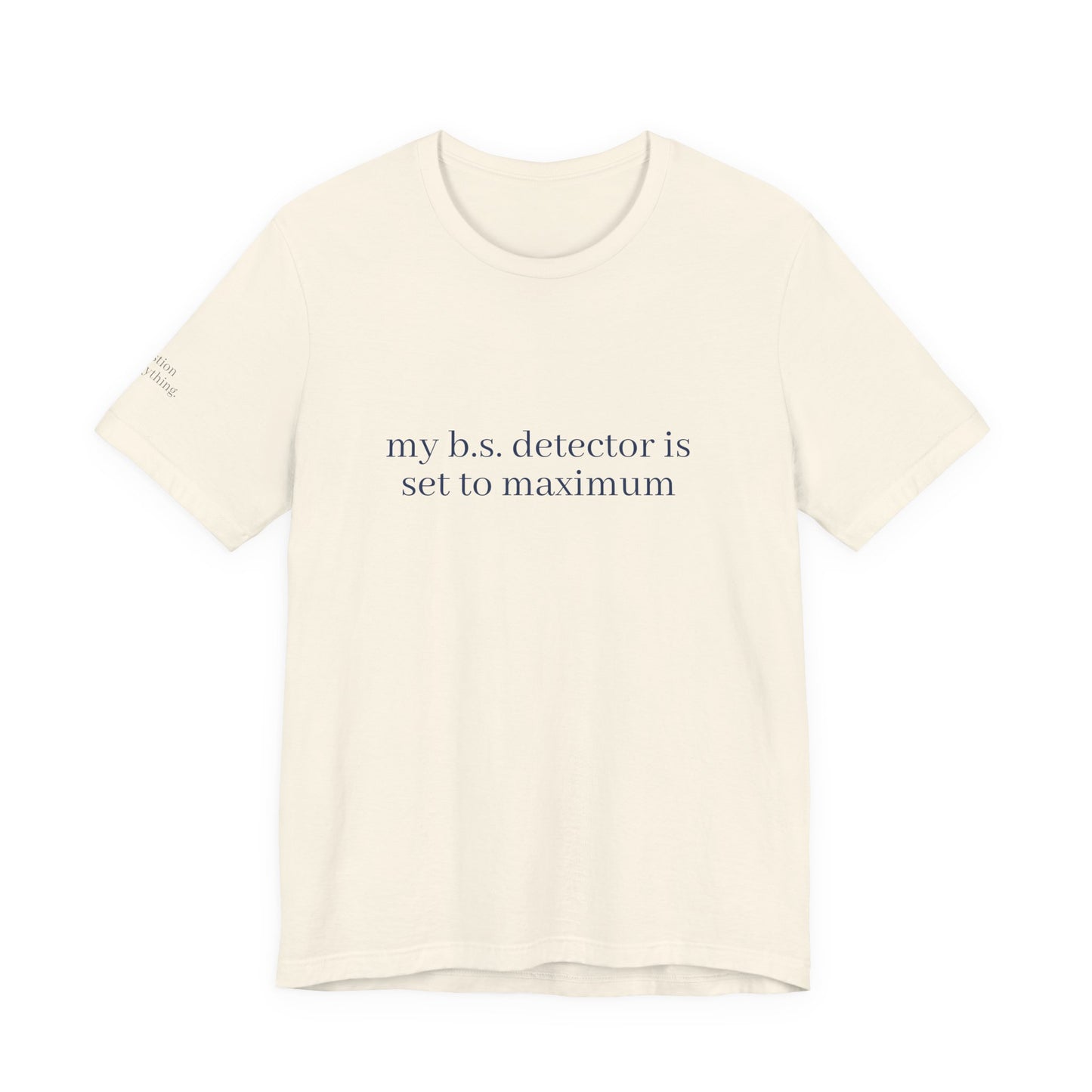 Unisex Jersey Short Sleeve Tee