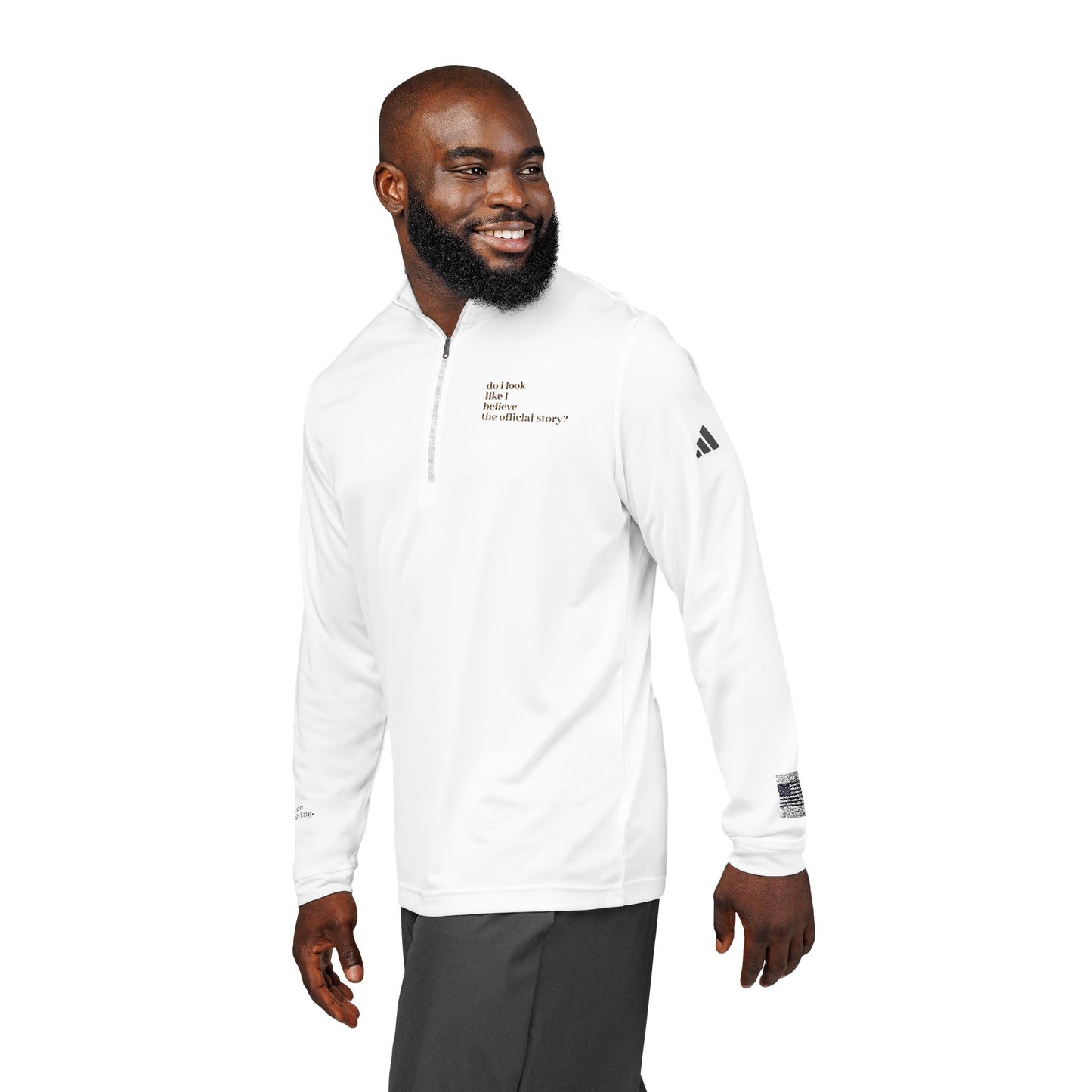 Adidas® Quarter-Zip Pullover - Trendy Athletic Layer, Perfect for Sports, Casual Outfits, Gym, Outdoor Activities, Gift for Fitness Lovers