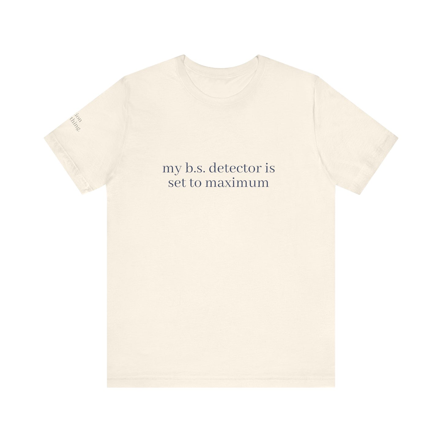 Unisex Jersey Short Sleeve Tee