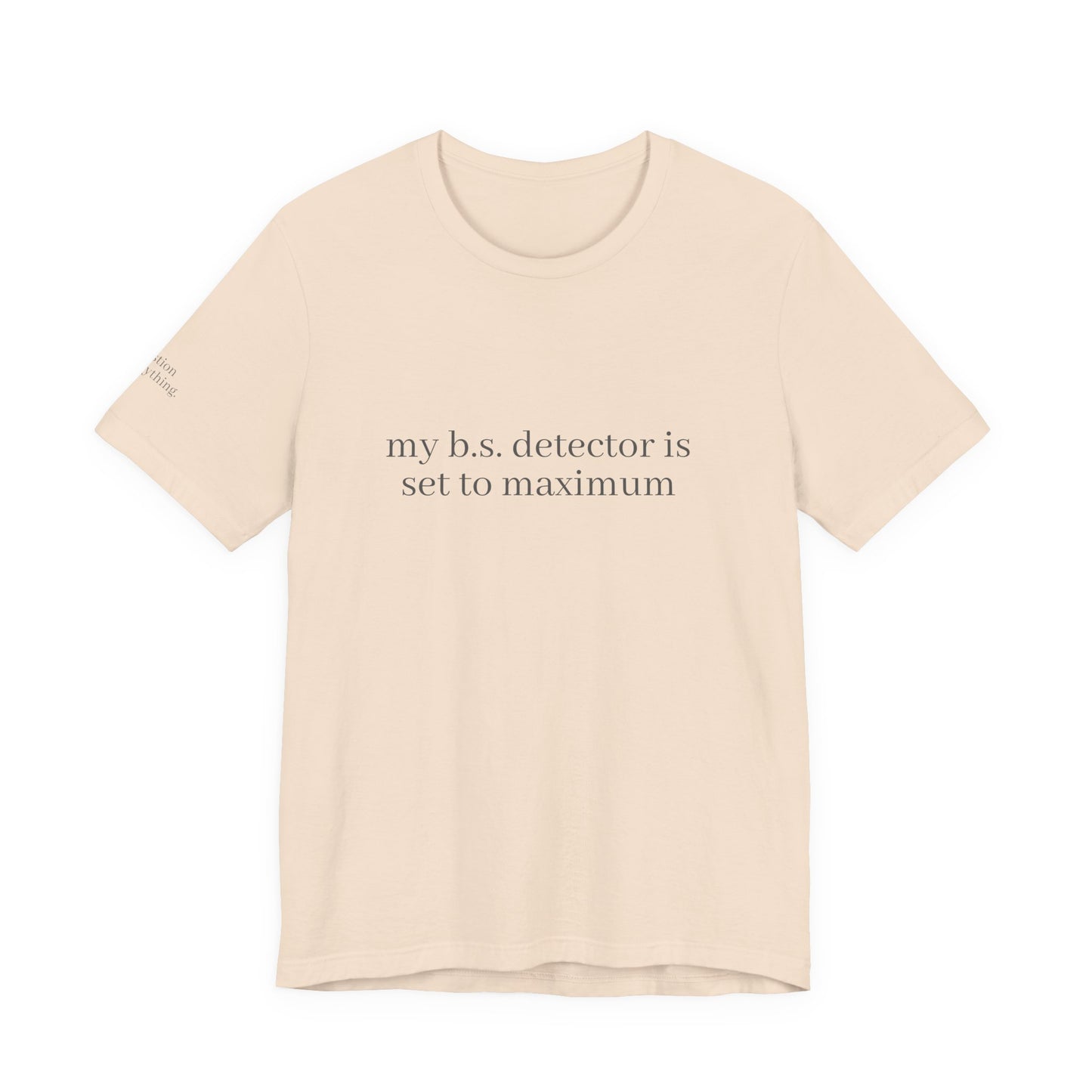 Unisex Jersey Short Sleeve Tee