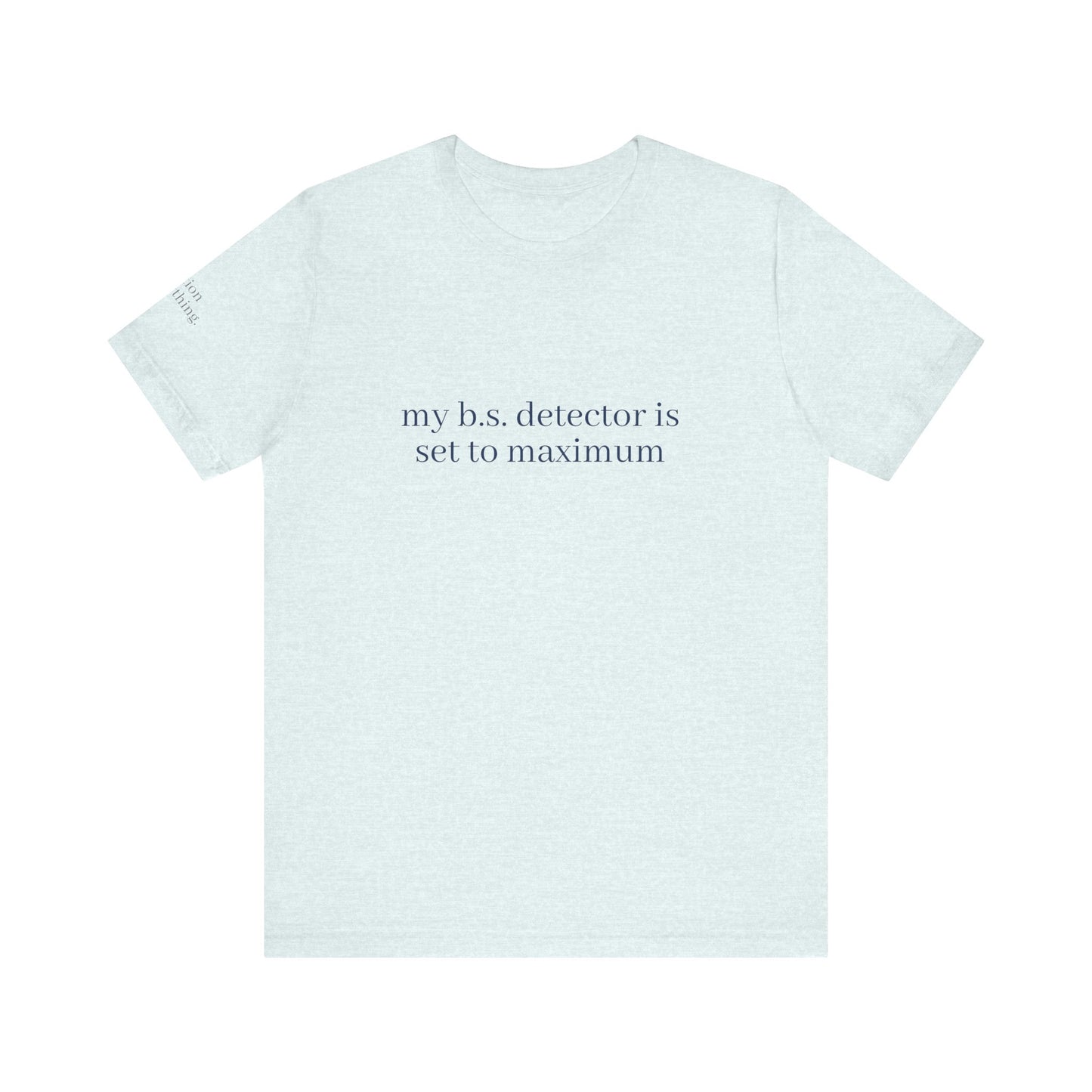 Unisex Jersey Short Sleeve Tee