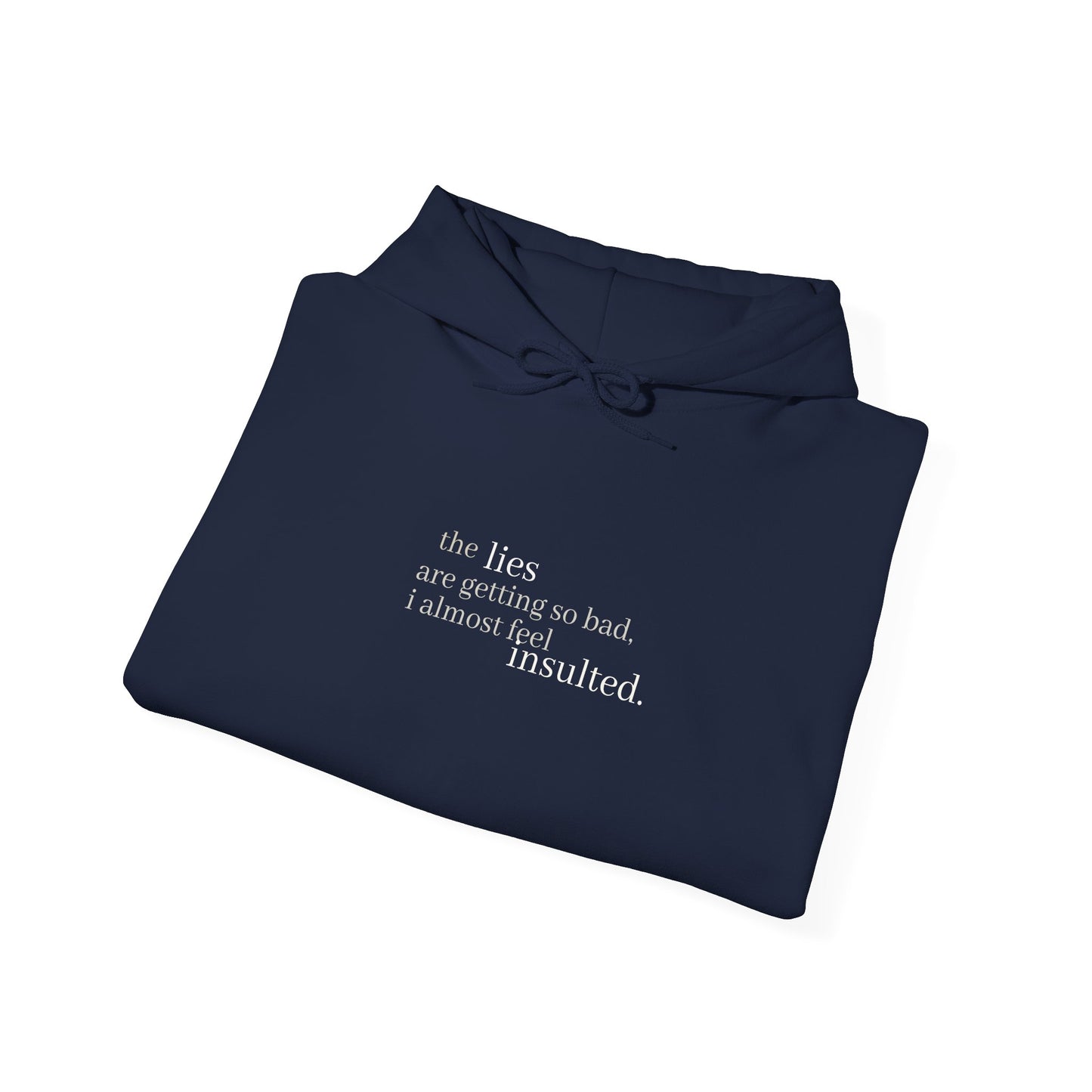 Philosophical Hoodie - Unisex Heavy Blend™ Sweatshirt, Casual Wear, Grunge Style, Gift for Friends, Thought-provoking Apparel, Cozy Layer