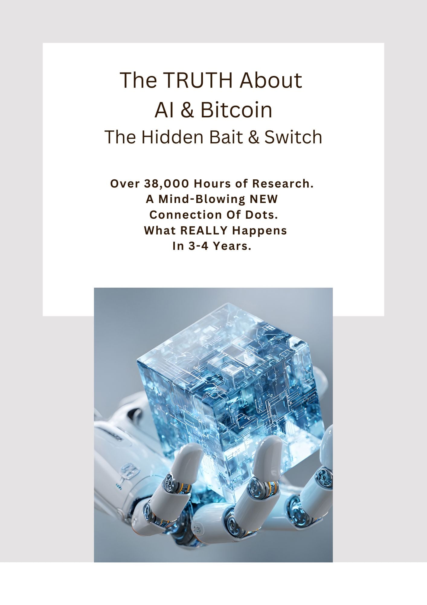 The Truth About AI & Bitcoin The Hidden Bait & Switch